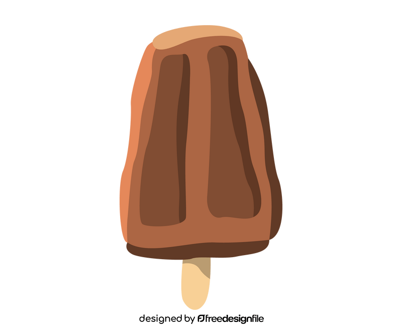 Chocolate ice cream clipart