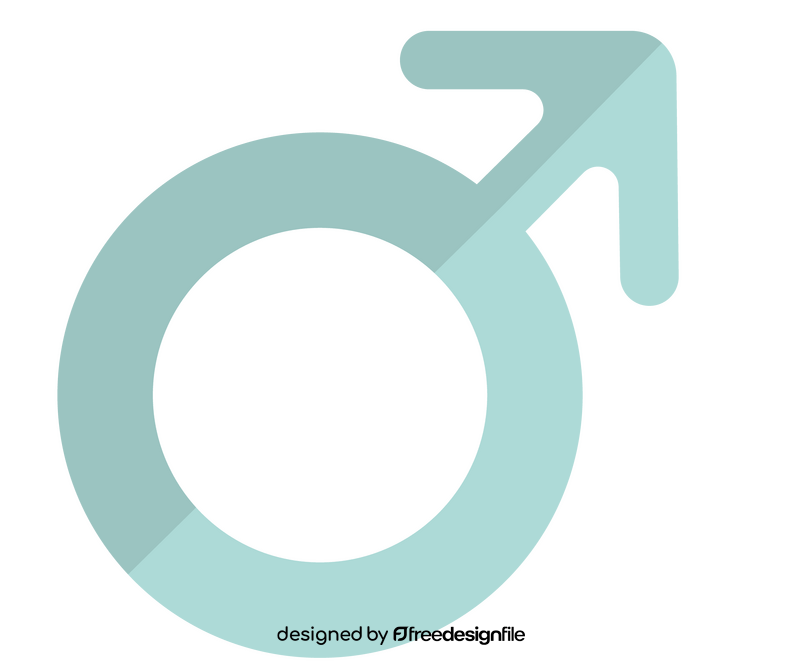 Male symbol clipart