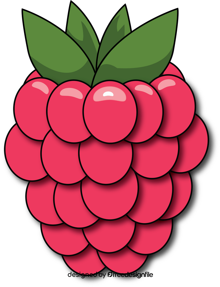 Raspberry clipart