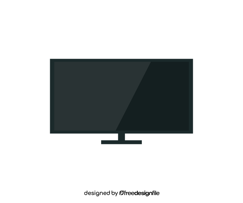 Television, cartoon TV clipart