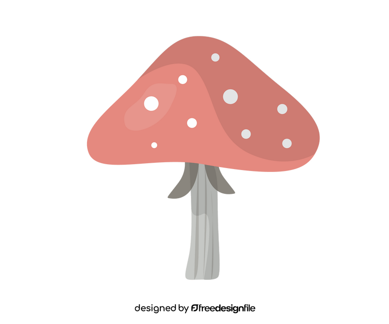 Mushroom drawing clipart