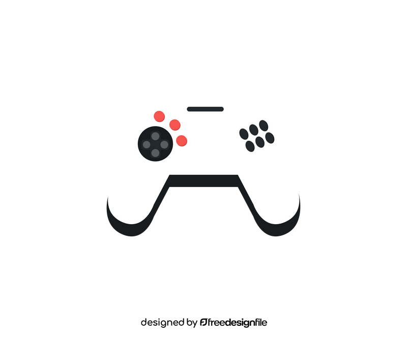 Video game joystick clipart