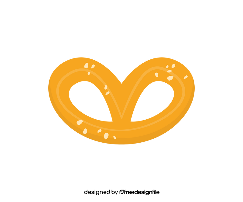 German Pretzel clipart