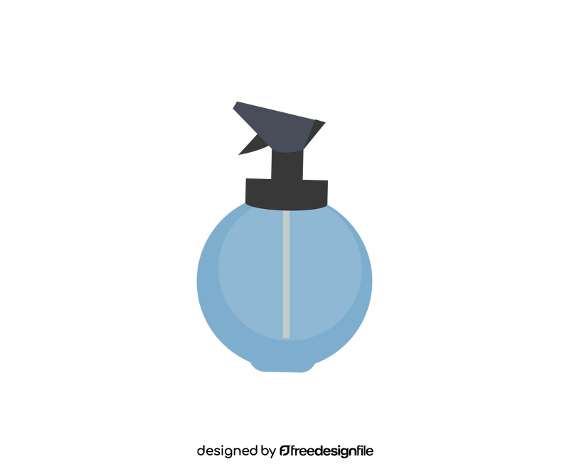 Hair spray bottle clipart