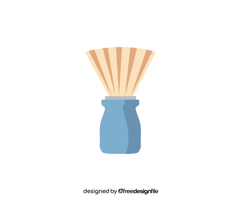 Shaving brush free clipart