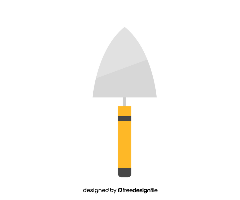 Trowel cartoon clipart