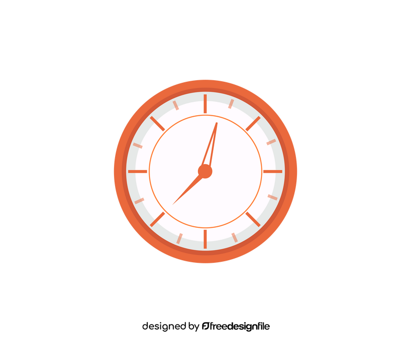 Cartoon clock clipart