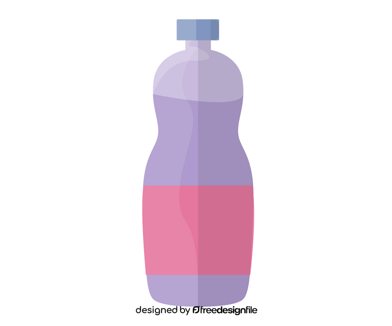 Fitness water bottle clipart