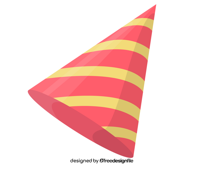 Birthday hat illustration clipart