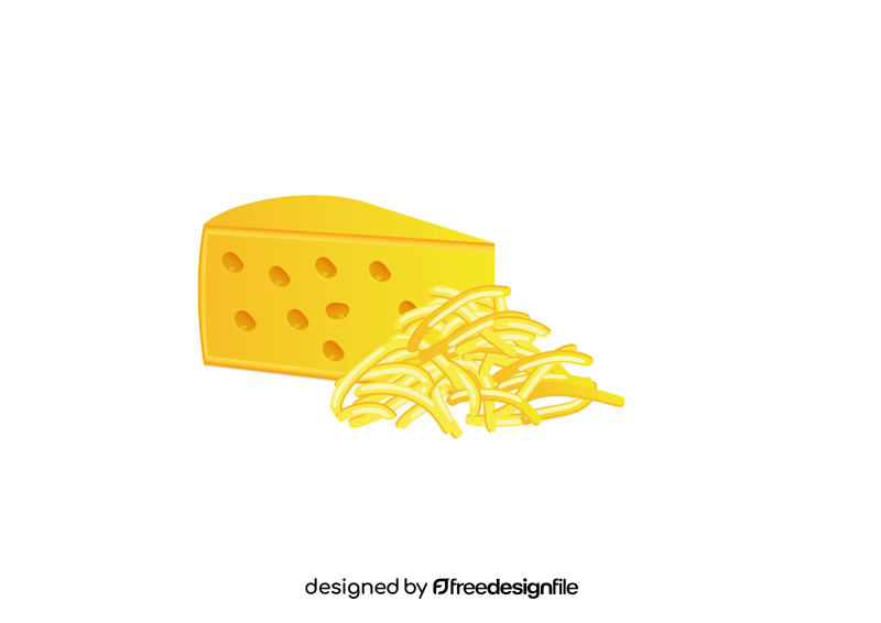 Shredded Cheese clipart