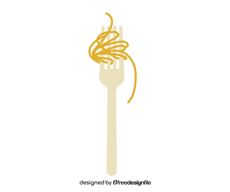 Spaghetti noodle clipart