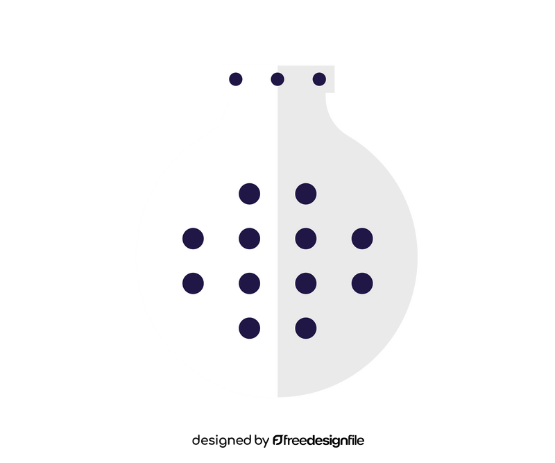 Vase drawing clipart