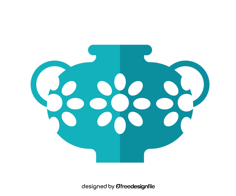 Cartoon vase clipart