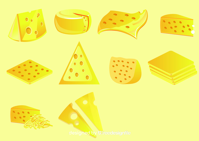 Cheese vector
