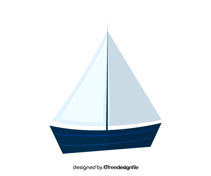 Sailing ship illustration clipart