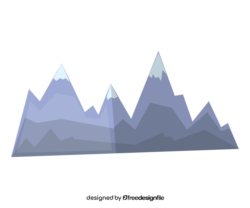 Mountains free clipart