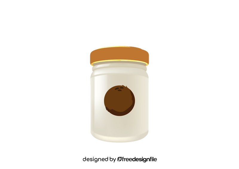 Canned Coconut Milk clipart