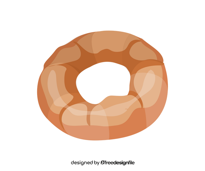 Bagel buns clipart