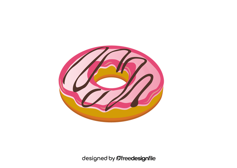 Pink Donuts clipart