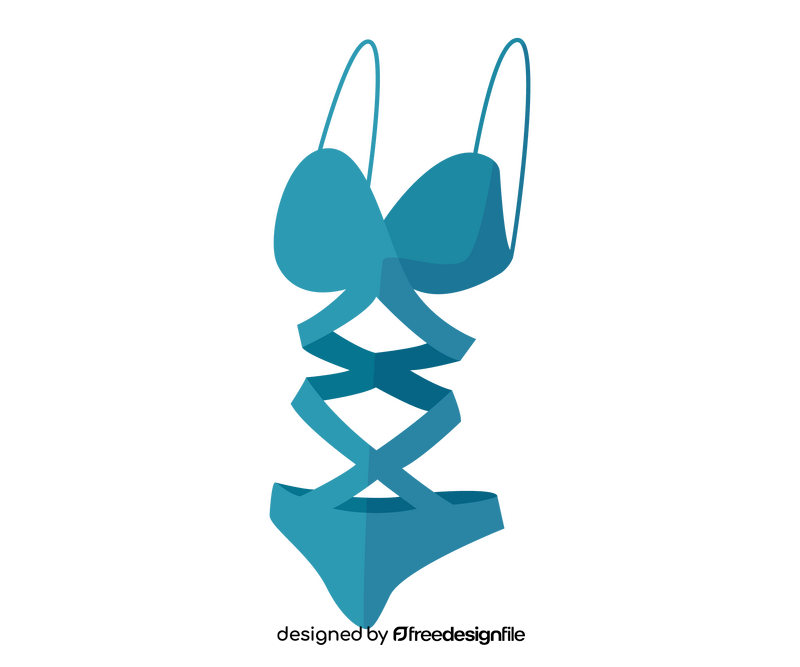 Swimsuit cartoon clipart