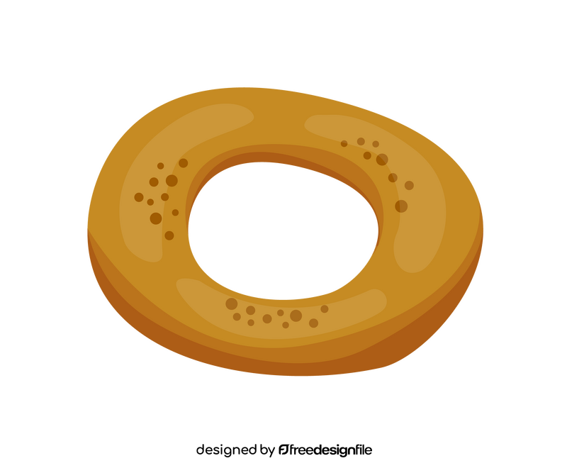 Bagel bread clipart