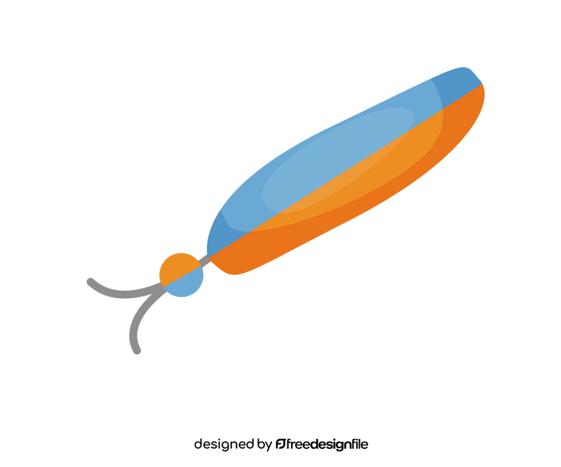 Fishing hook illustration clipart