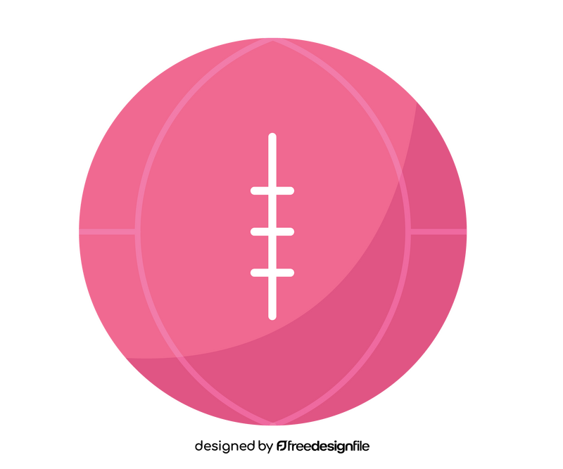 Fitness pink ball clipart