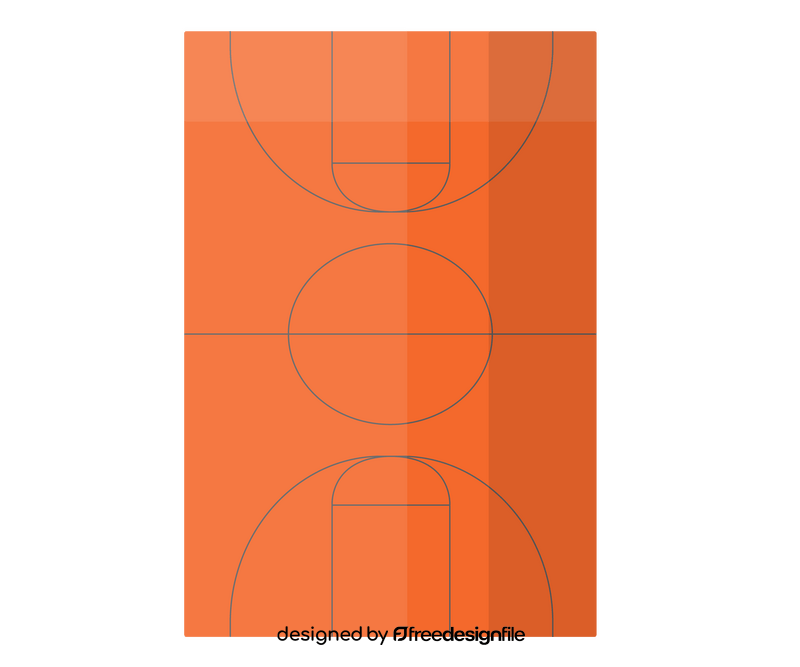 Basketball area clipart