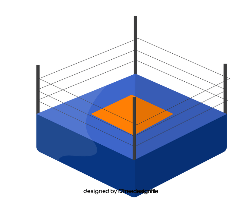 Boxing ring clipart