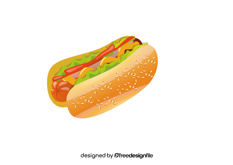 Hot Dog clipart