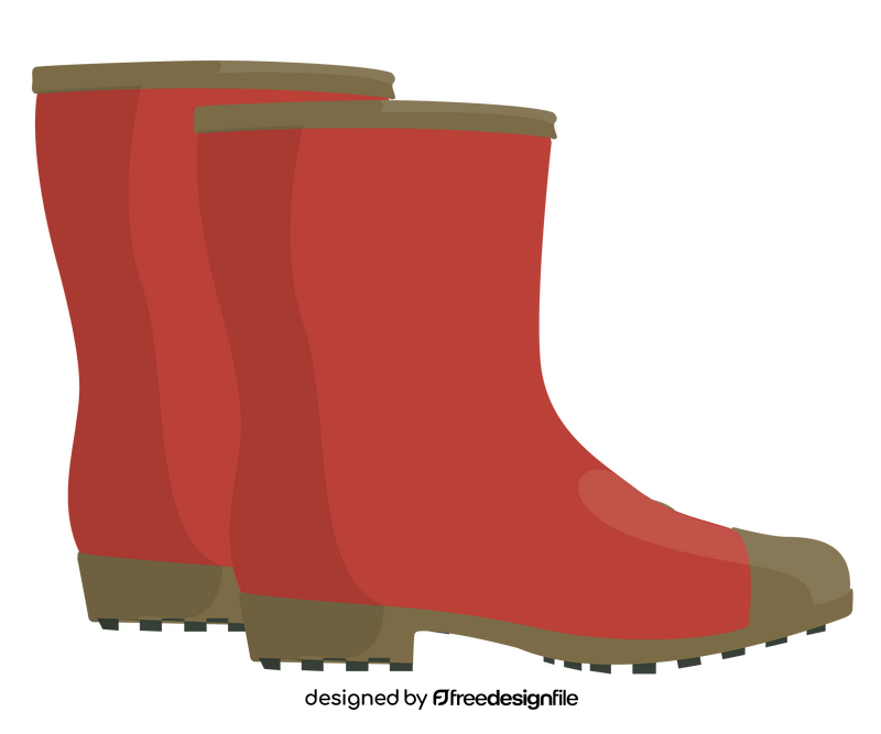 Cartoon boots clipart