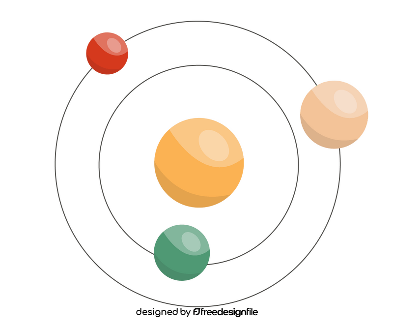 Planets illustration clipart