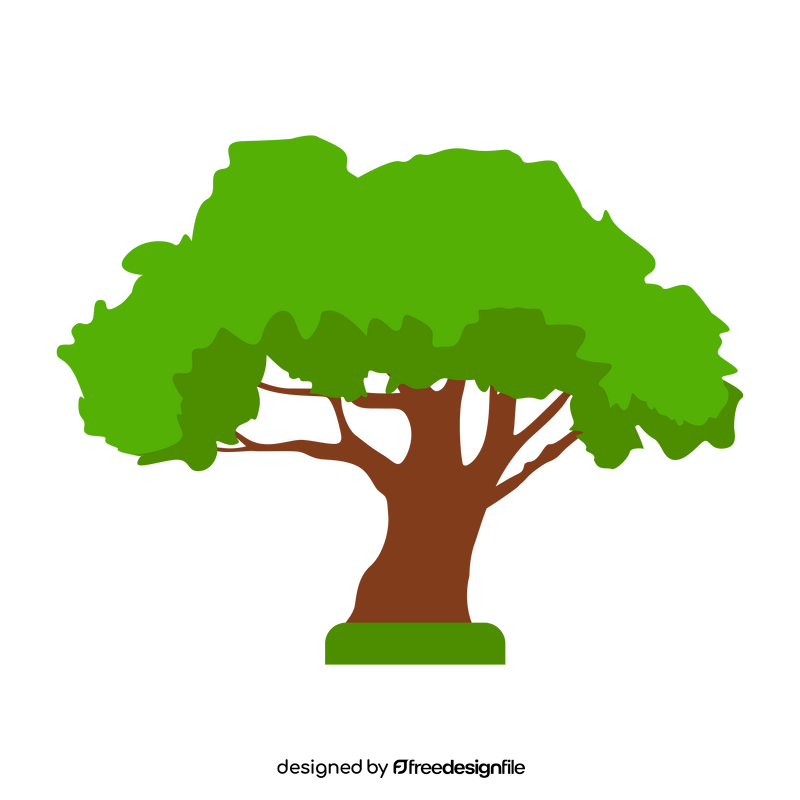 Oak tree clipart