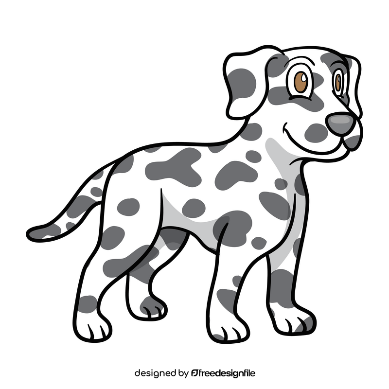 Dalmatian clipart