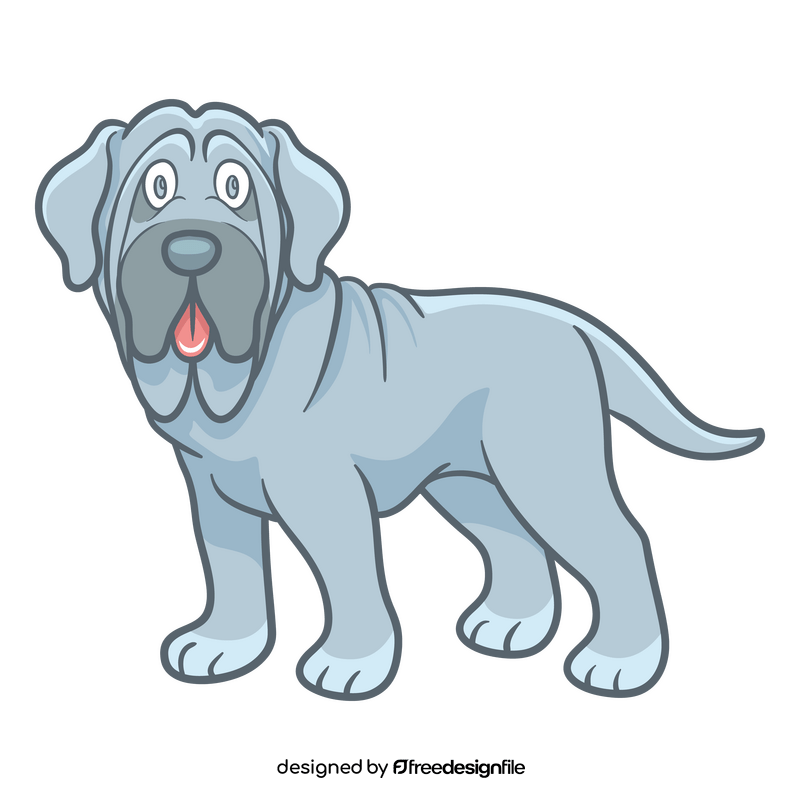 Mastiff clipart