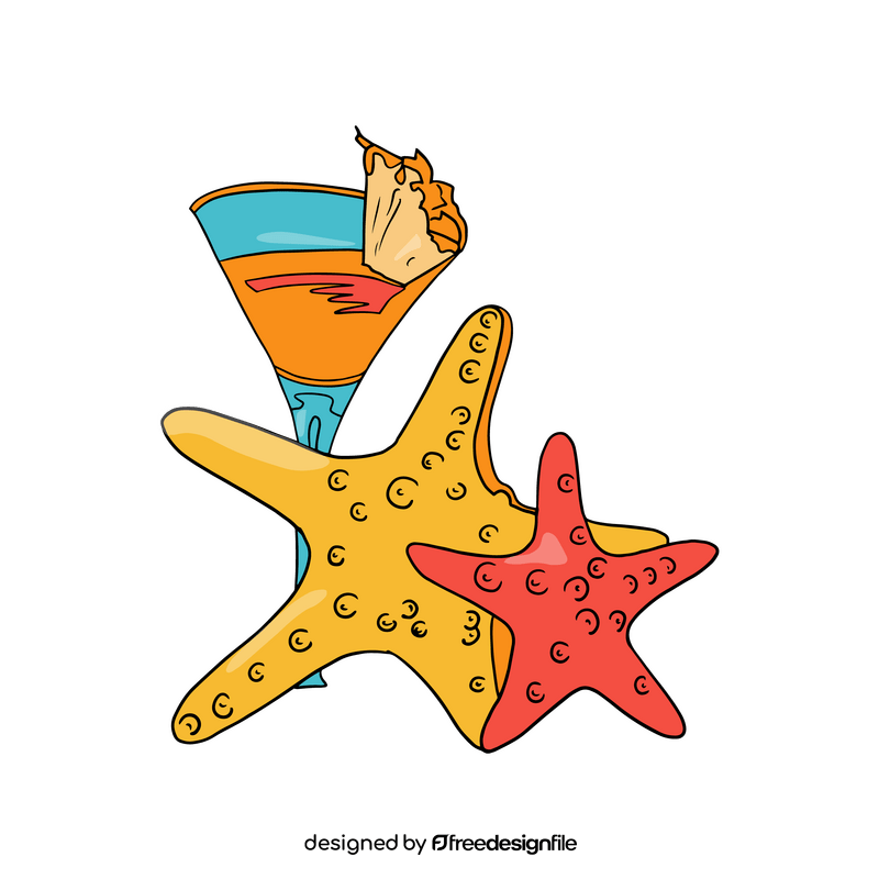 Beach Cocktail clipart