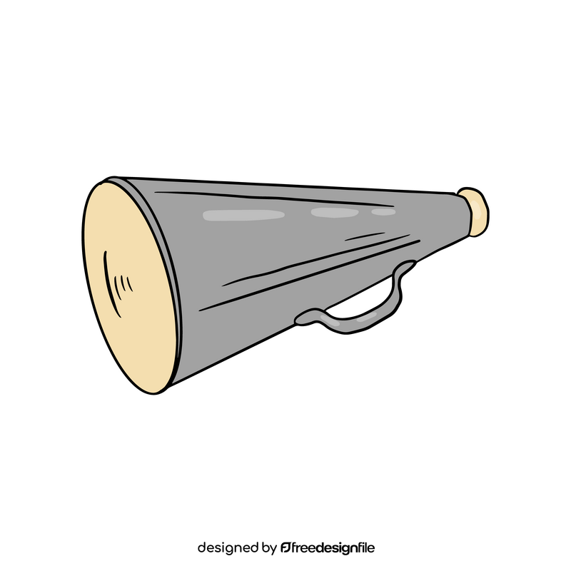 Cinema Director Bullhorn clipart