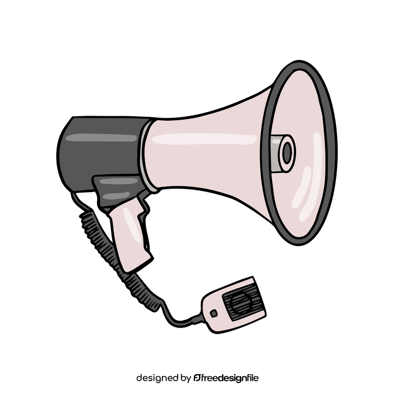 Cinema Megaphone clipart