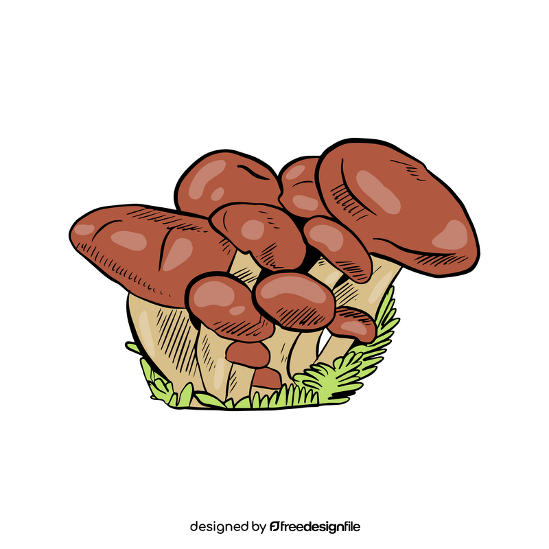 Honey Mushroom clipart