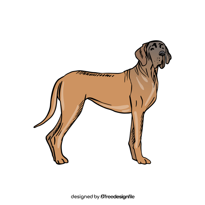 Mastiff Dog clipart