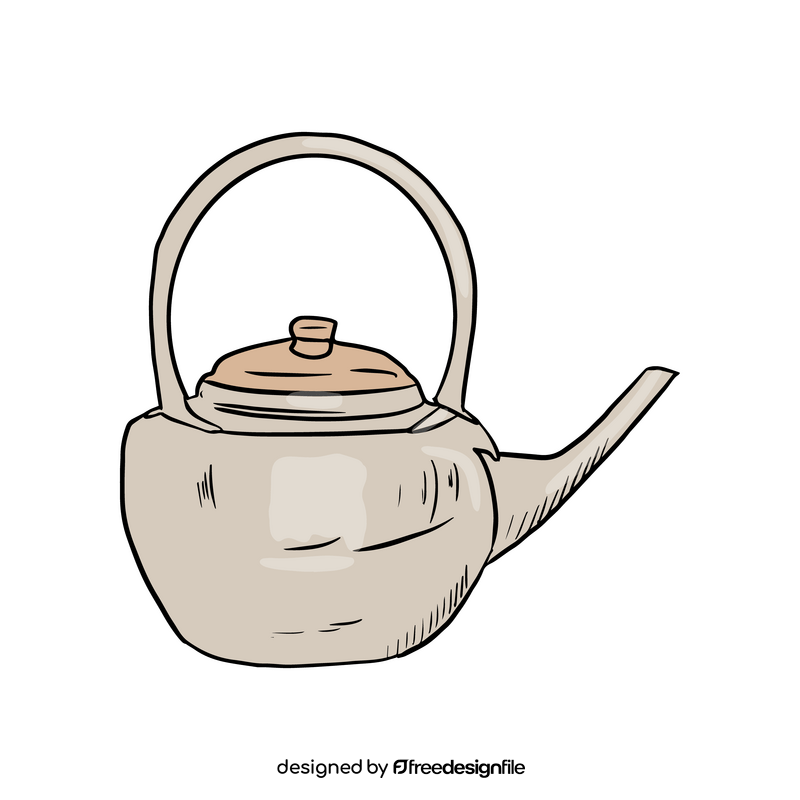 Teapot clipart