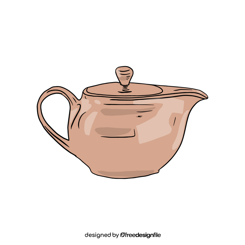 Teapot clipart