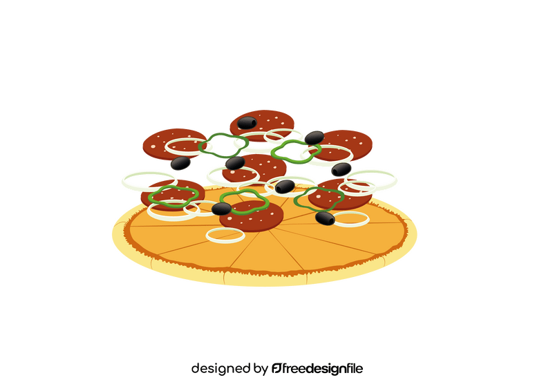 Pizza Ingredients clipart