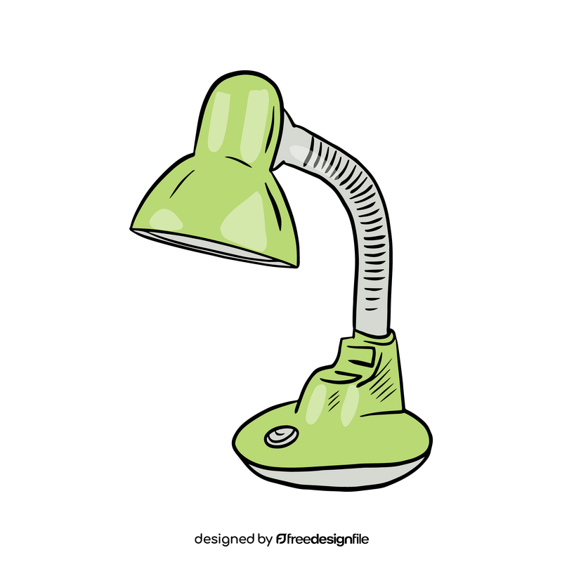 Study Table Lamp clipart