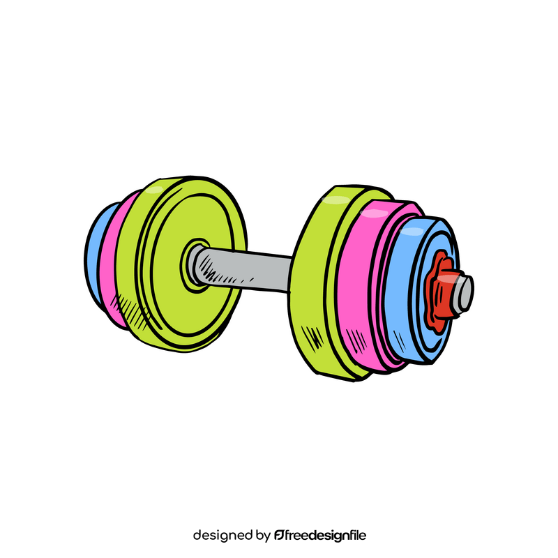 Kids Adjustable Dumbbells clipart