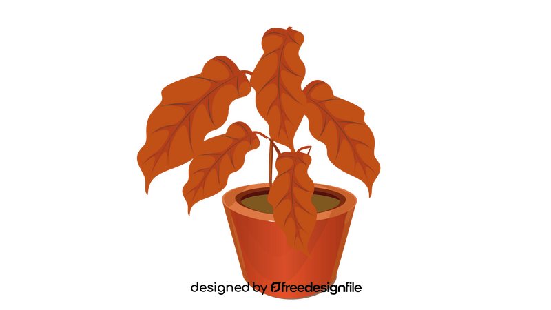 Orange Plant clipart
