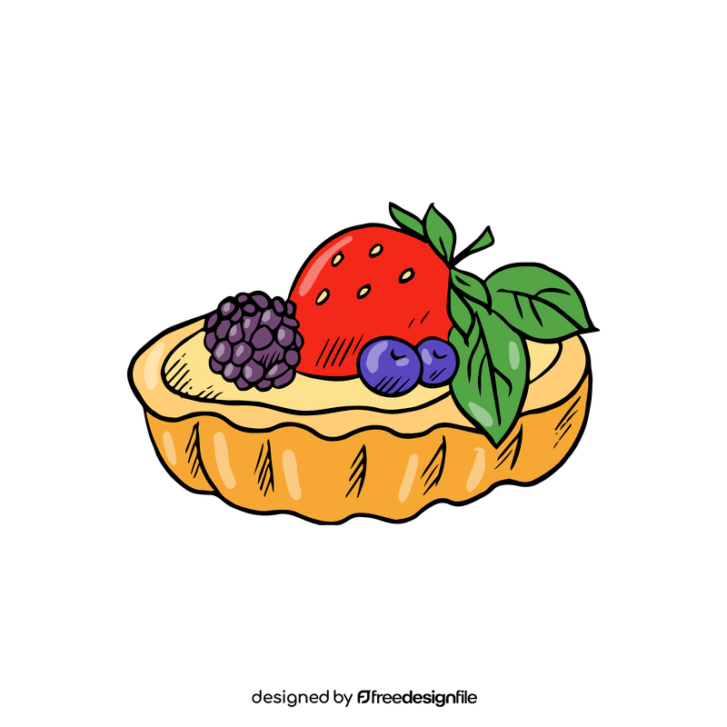 Fruit Pie clipart