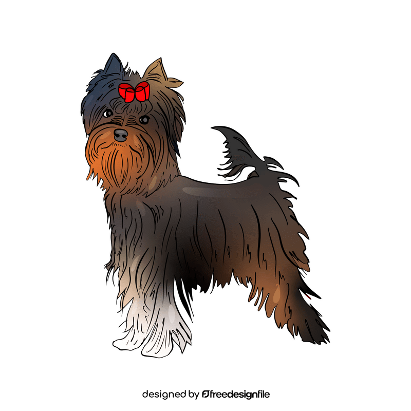 Yorkshire Terrier clipart