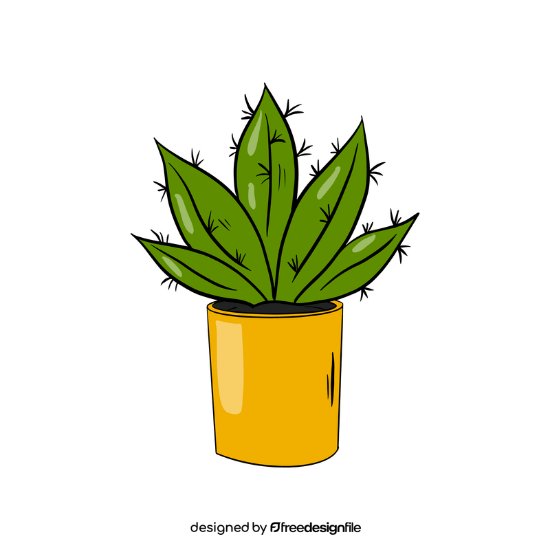 Aloe Vera Cactus clipart