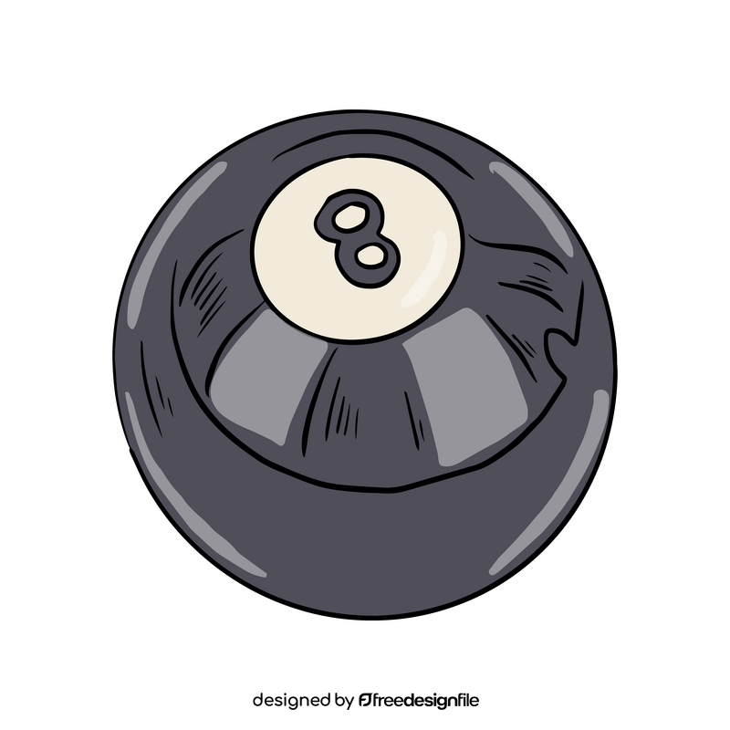 Billiard Ball clipart